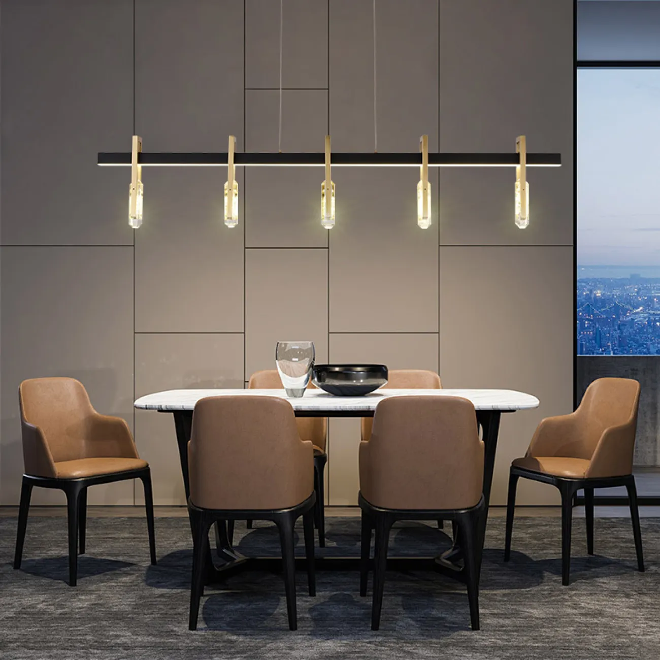 Подвесной светильник ODELIA LONG L3 от ImperiumLoft