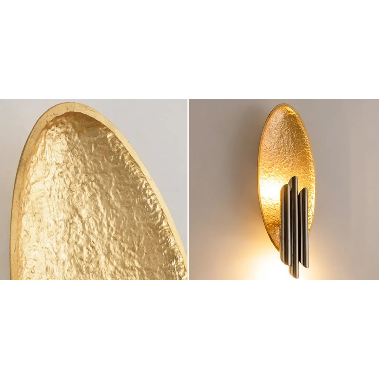 Бра Corrugation Gold