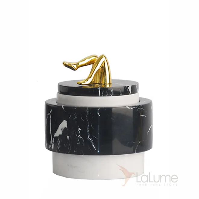 Шкатулка Kelly Wearstler SMALL MELANGE JAR designed by Kelly Wearstler от LaLume