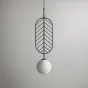 Подвесной светильник LEAF C Чёрный от ImperiumLoft