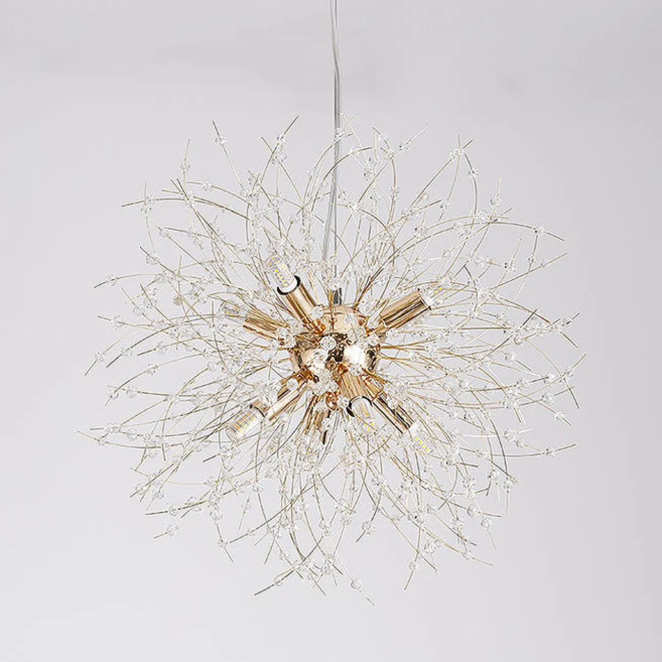 Подвесная люстра ROSALIA D55 Gold от ImperiumLoft