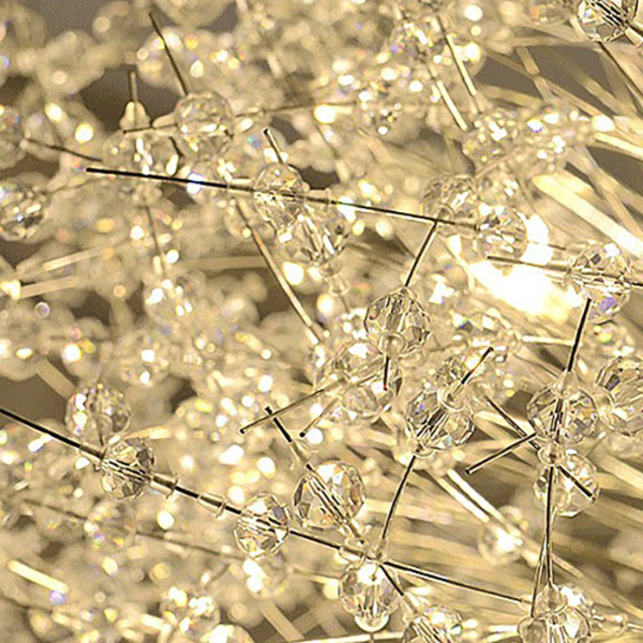 Подвесная люстра ROSALIA D50 Chrome от ImperiumLoft