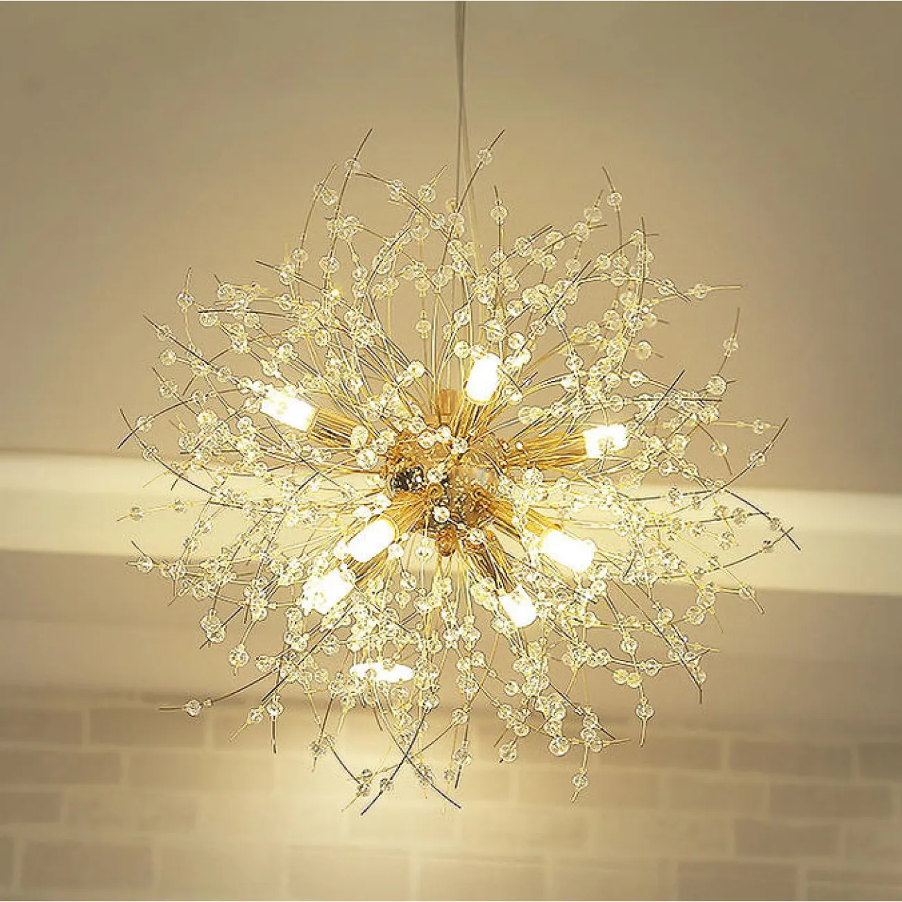 Подвесная люстра ROSALIA D50 Chrome от ImperiumLoft