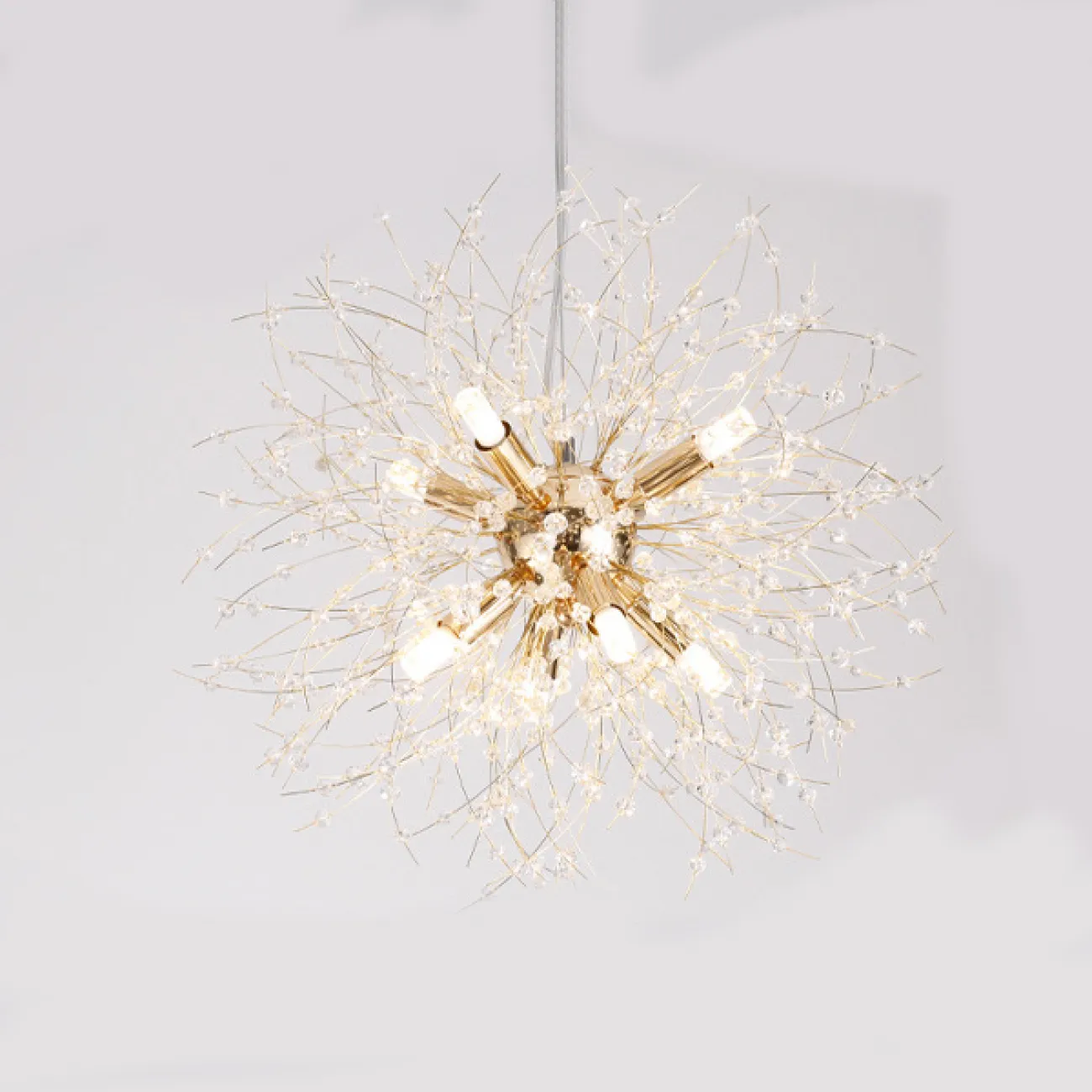 Подвесная люстра ROSALIA D55 Gold от ImperiumLoft