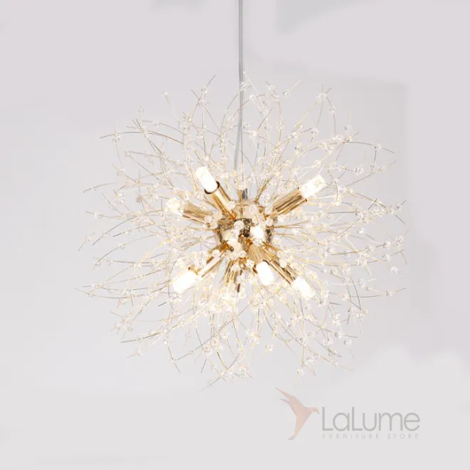 Подвесная люстра ROSALIA D40 Gold от ImperiumLoft