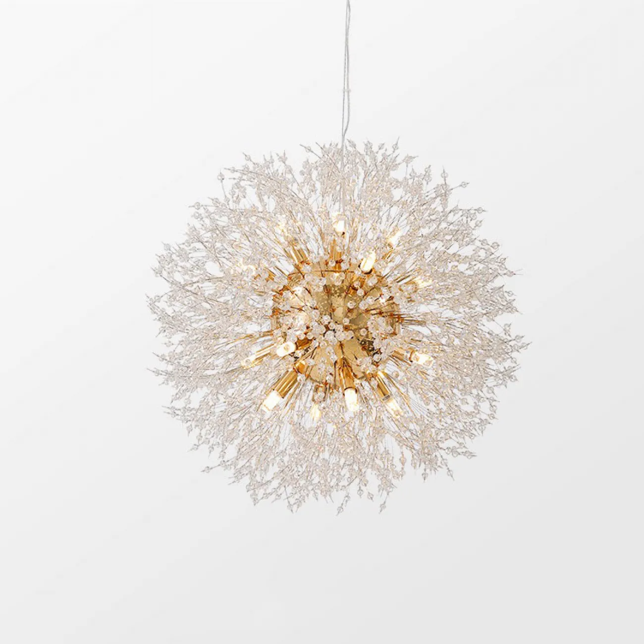 Подвесная люстра ROSALIA D55 Gold от ImperiumLoft