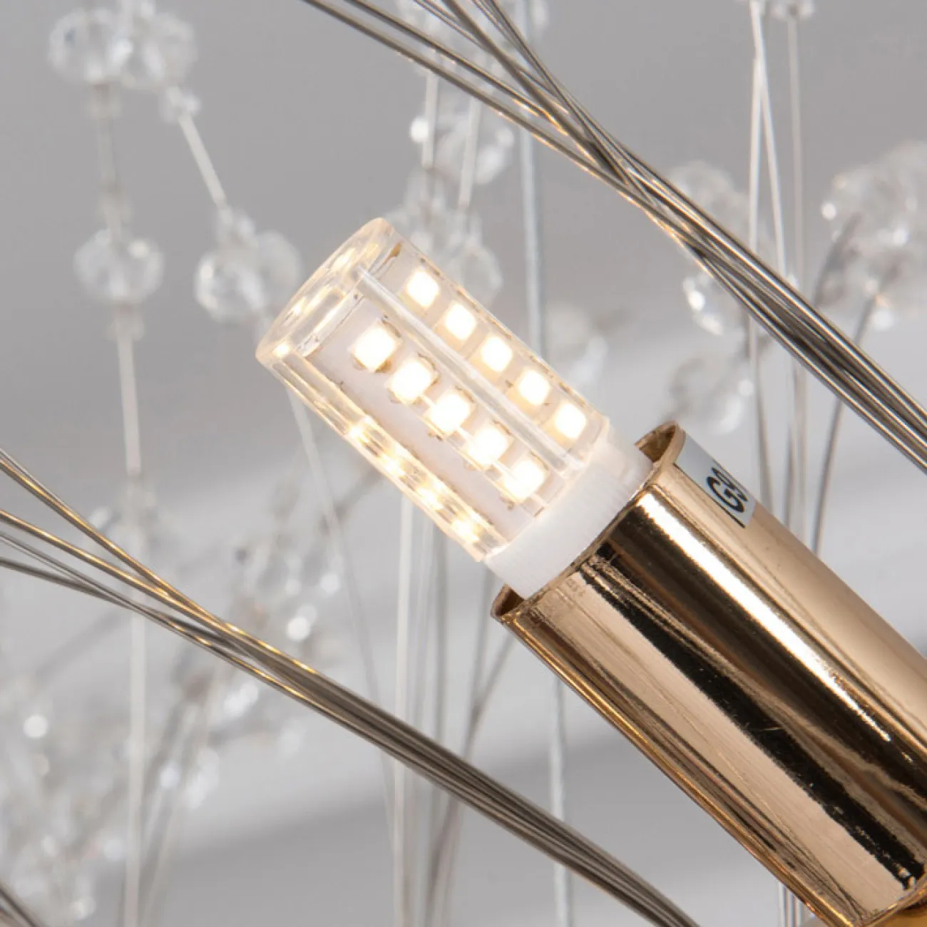 Подвесная люстра ROSALIA D50 Chrome от ImperiumLoft