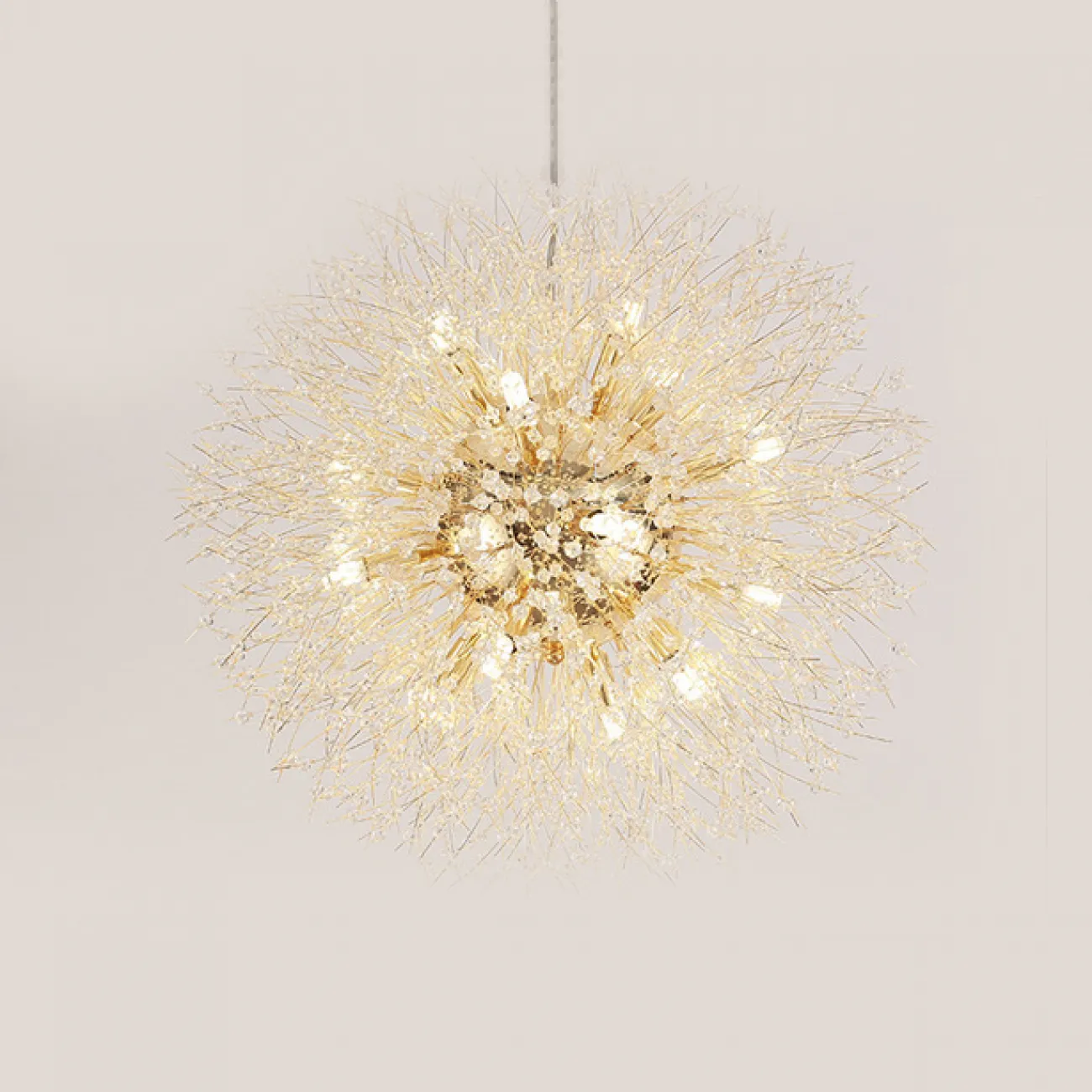 Подвесная люстра ROSALIA D55 Gold от ImperiumLoft