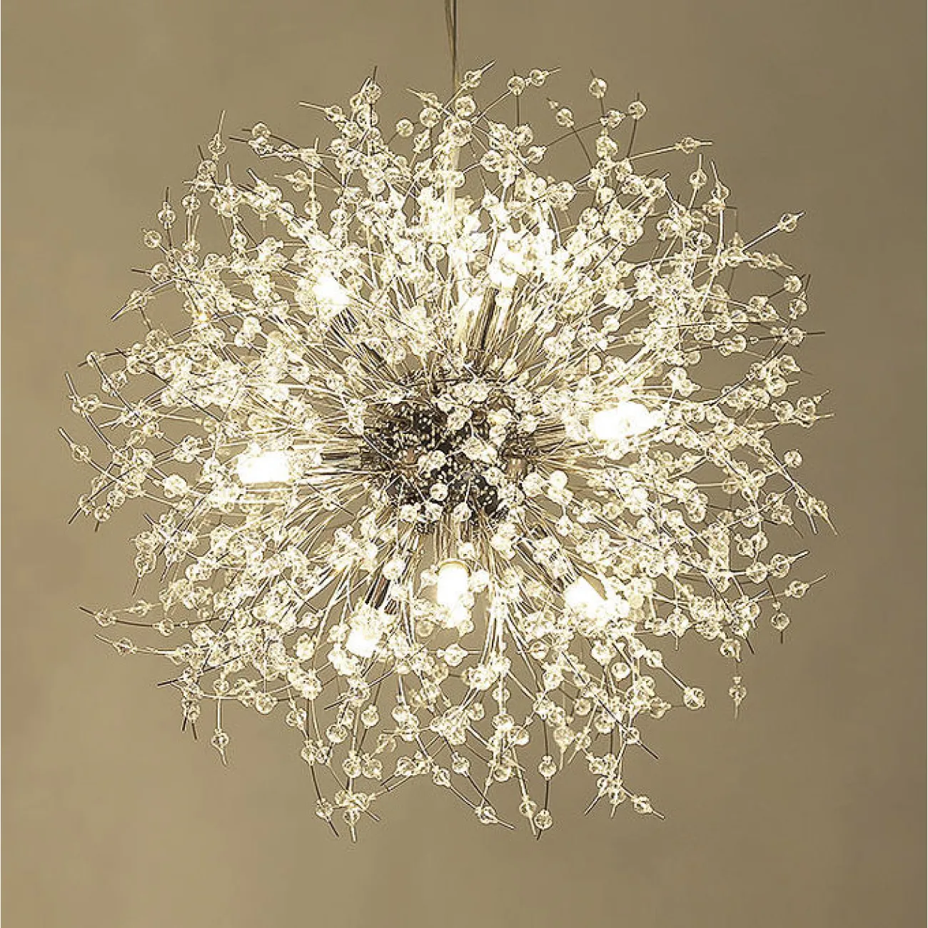 Подвесная люстра ROSALIA D50 Chrome от ImperiumLoft