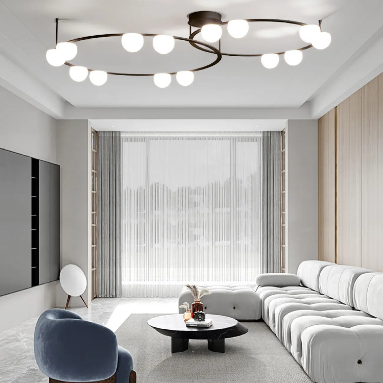 Потолочная люстра ARCANUM B DUO от ImperiumLoft
