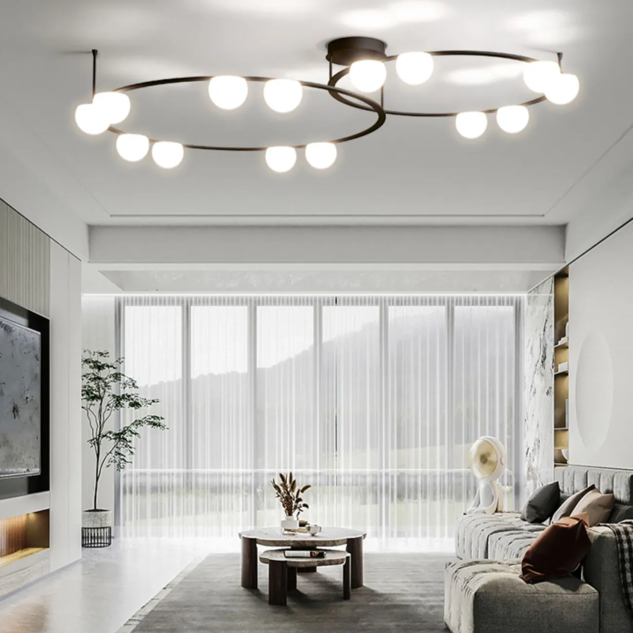 Потолочная люстра ARCANUM B DUO от ImperiumLoft Потолочная люстра ARCANUM B DUO от ImperiumLoft