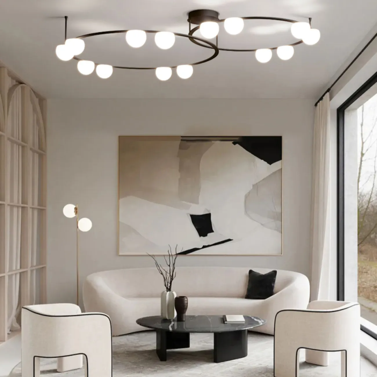 Потолочная люстра ARCANUM B DUO от ImperiumLoft Потолочная люстра ARCANUM B DUO от ImperiumLoft