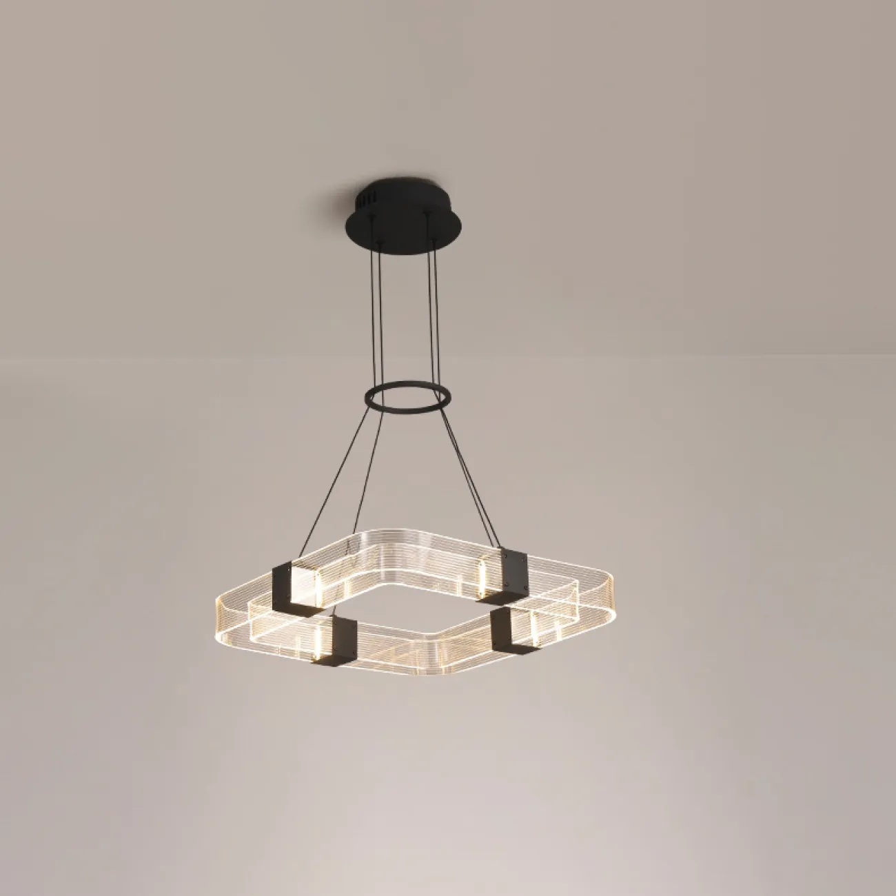 Люстра светодиодная SENSE POLYGON от ImperiumLoft