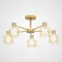 Потолочная люстра CORF B3 Yellow 5 lamps от ImperiumLoft