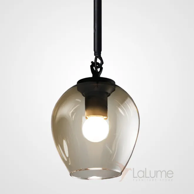 Подвесной светильник ADEL-ONE L1 Cognac Black от ImperiumLoft