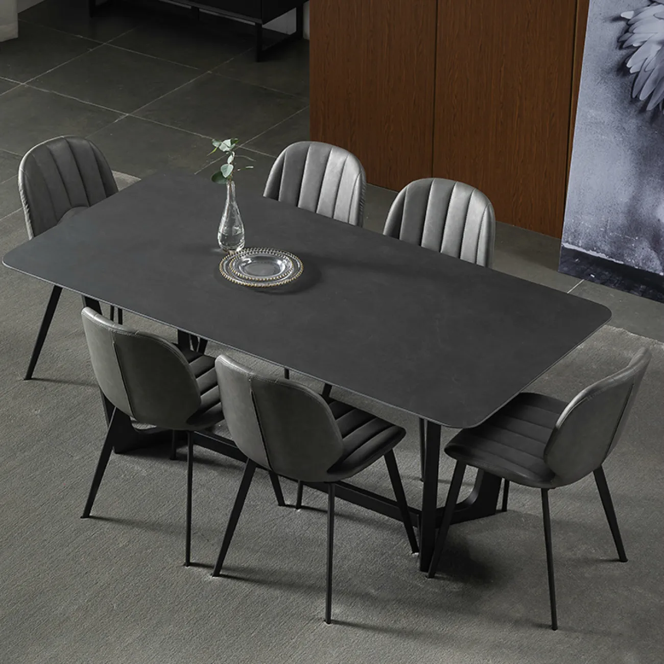 Дизайнерский обеденный стол LaLume-AZ00365 Дизайнерский обеденный стол LaLume-AZ00365