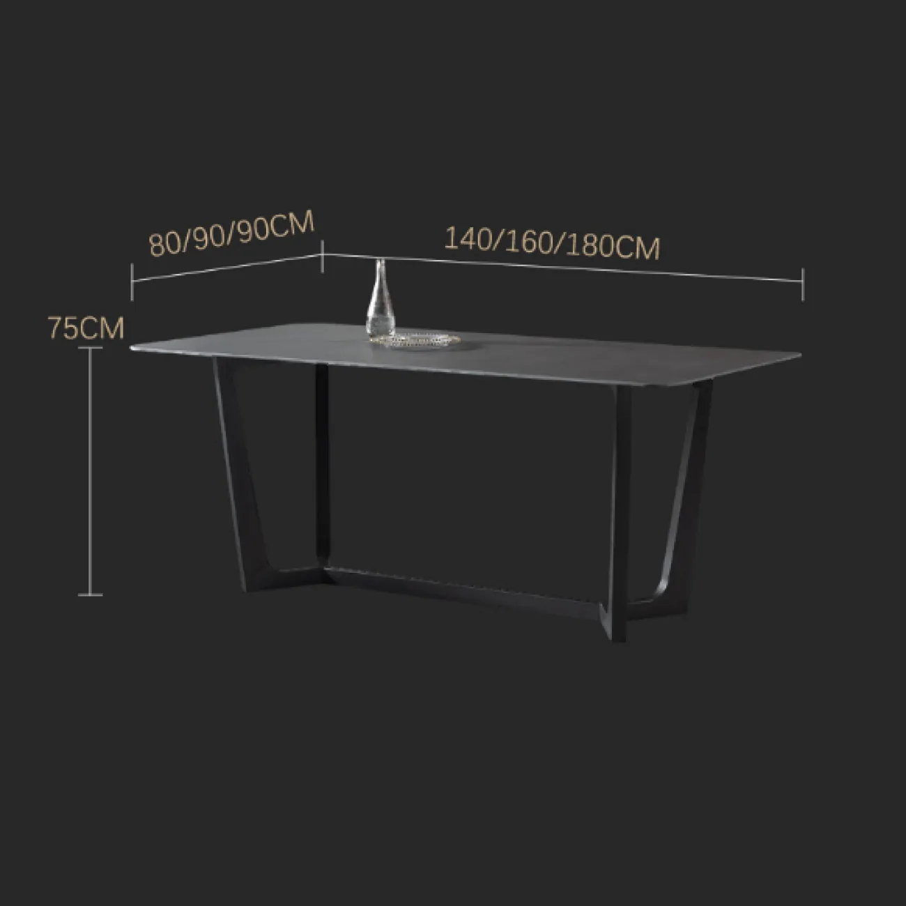 Дизайнерский обеденный стол LaLume-AZ00365 Дизайнерский обеденный стол LaLume-AZ00365