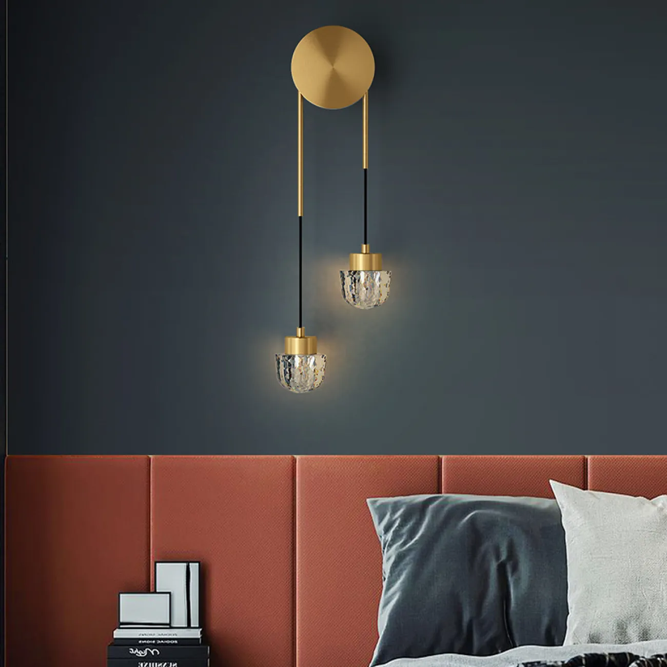 Настенный светильник LYKKE Brass от ImperiumLoft