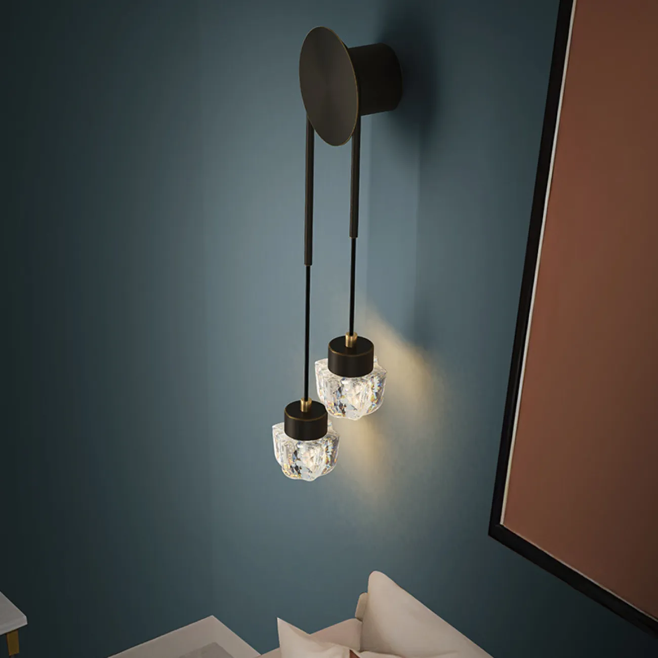 Настенный светильник LYKKE Brass от ImperiumLoft