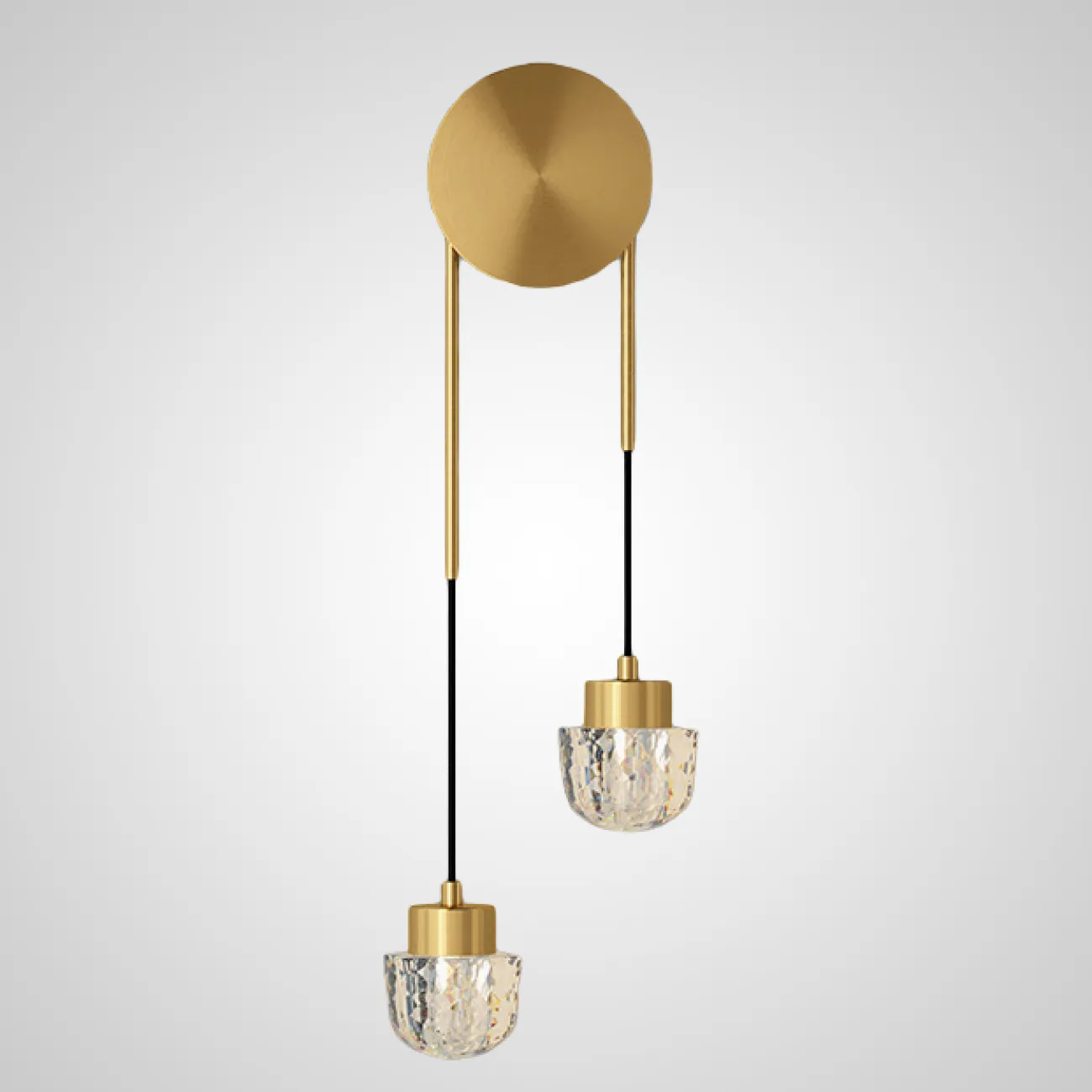 Настенный светильник LYKKE Brass от ImperiumLoft