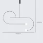 Подвесной светильник LINES D от ImperiumLoft