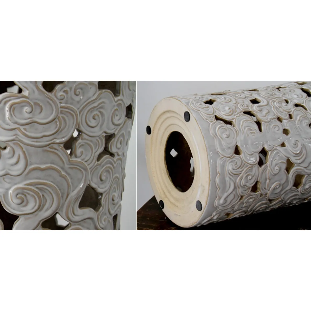 Керамический табурет White Clouds от LaLume Керамический табурет White Clouds от LaLume