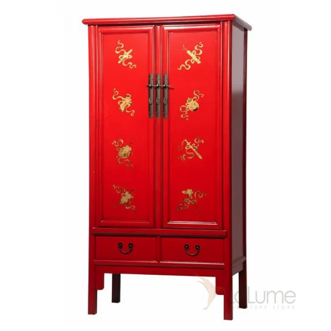 Шкаф Chinese Rack Red