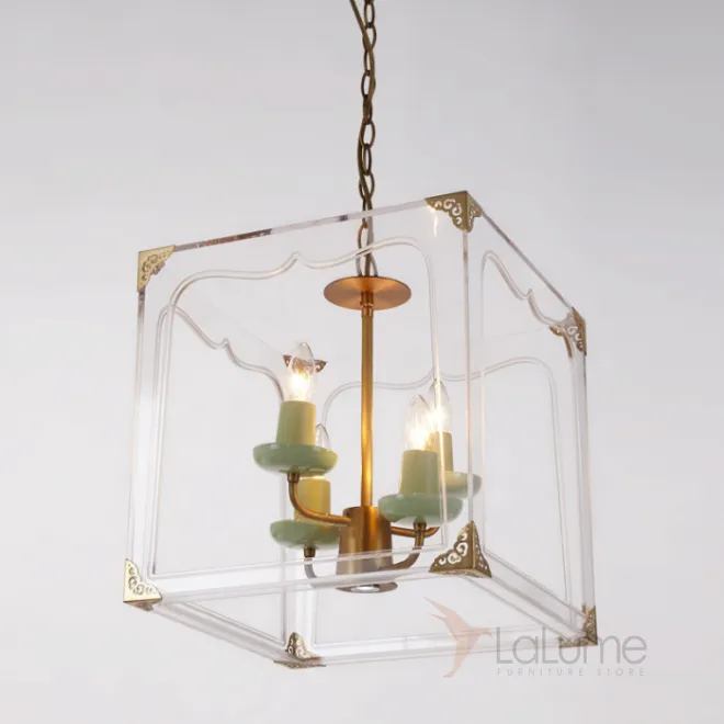 Люстра Glass Clear Cube от LaLume