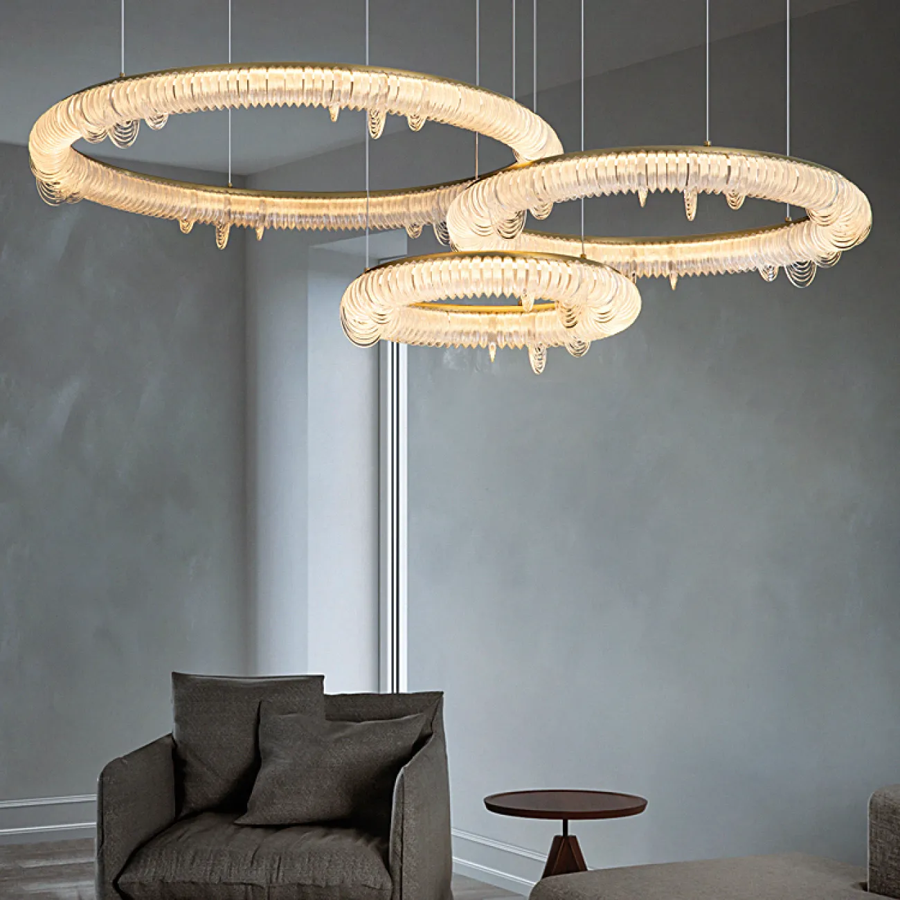 Подвесная люстра SEVILLA D65+85 от ImperiumLoft