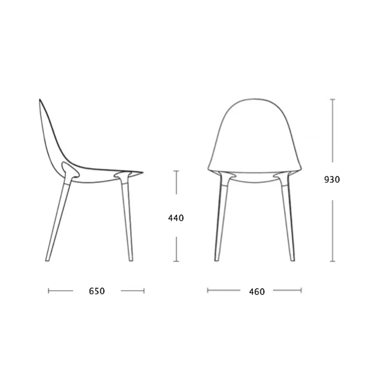 Стул Philippe Starck Caprice Chair designed by Philippe Starck		 in 2007 от LaLume