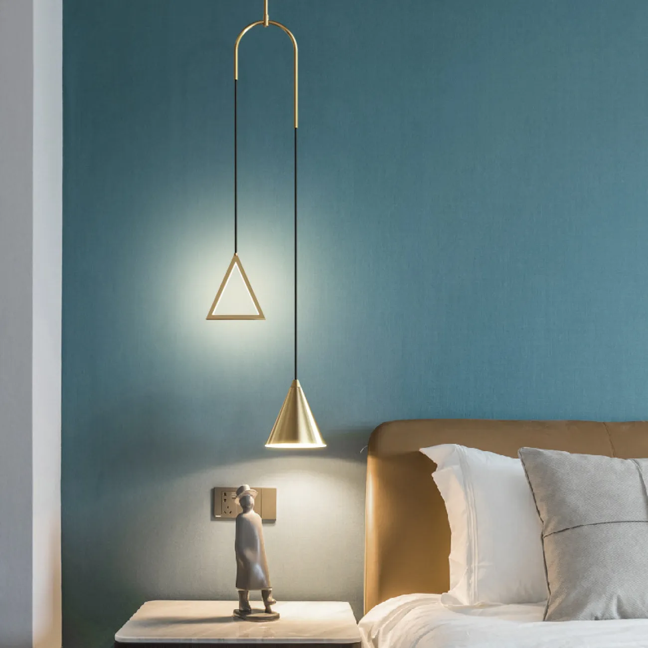 Подвесной светильник FERGUS gold 4000К от ImperiumLoft