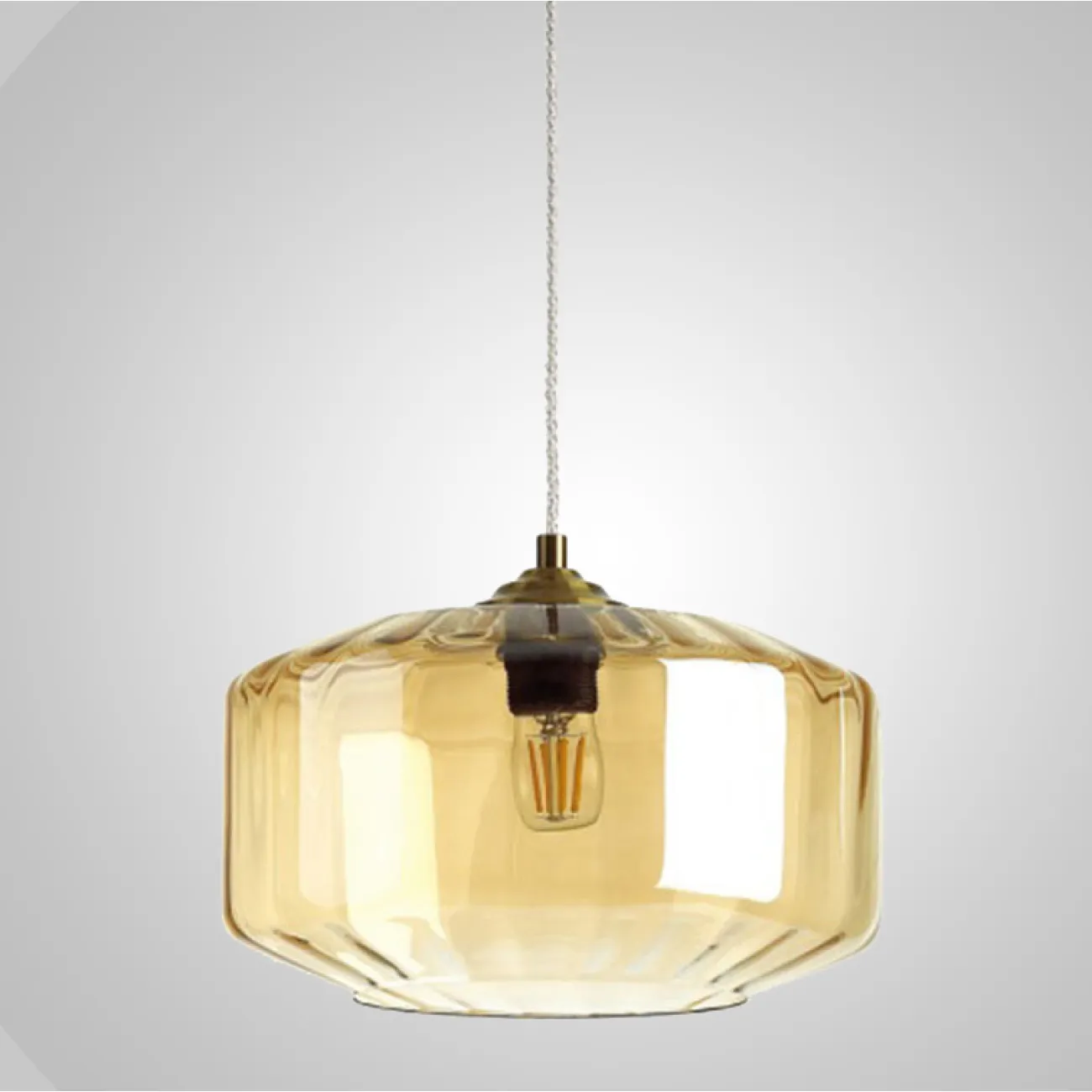 Подвесной светильник HARZARD ONE grey от ImperiumLoft