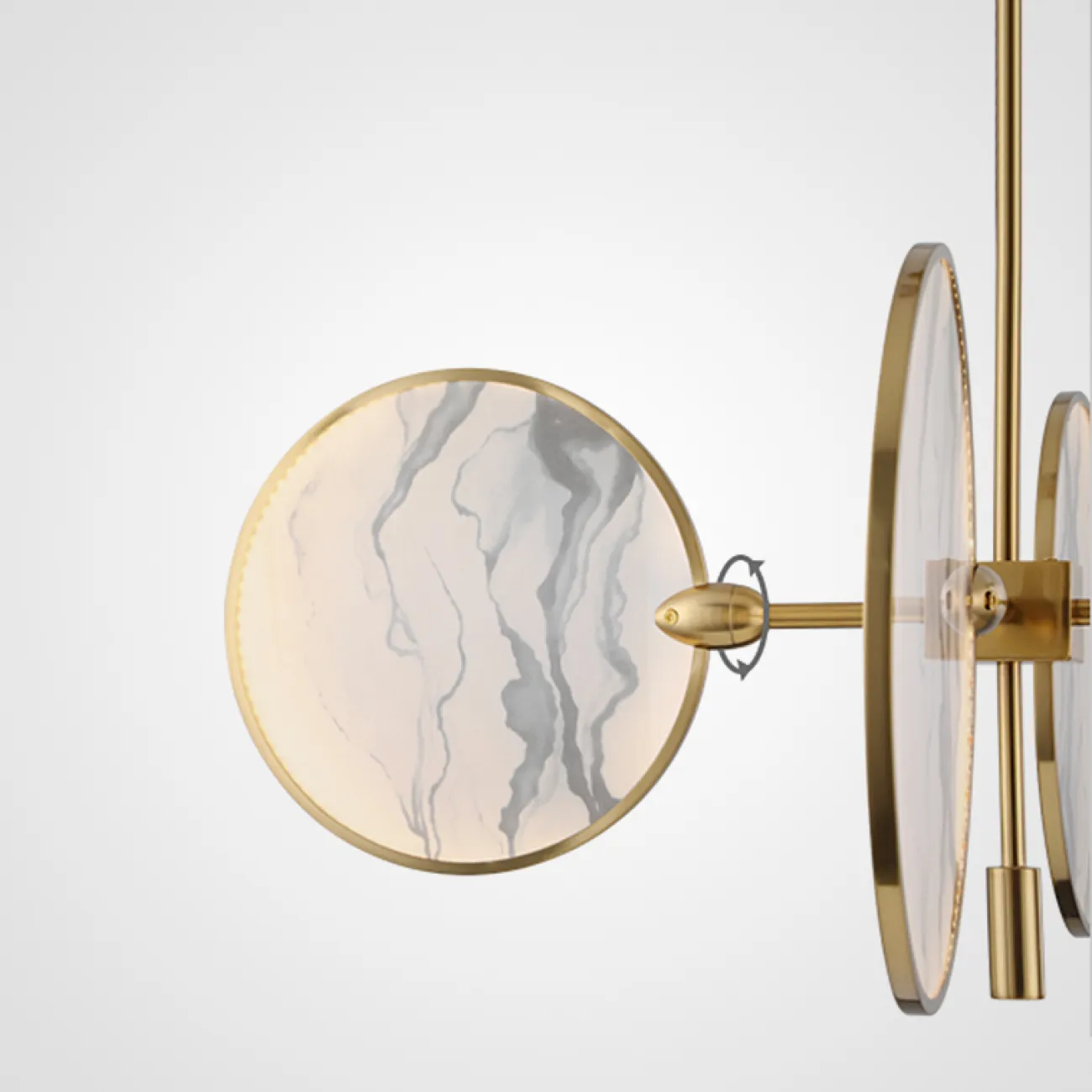 Люстра NEBULA B 4 лампы от ImperiumLoft