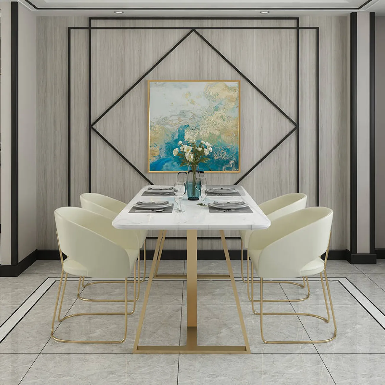 Дизайнерский обеденный стул LaLume-ST00169