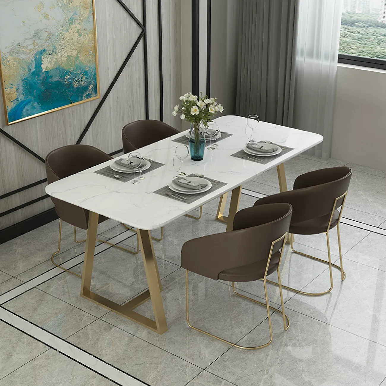 Дизайнерский обеденный стул LaLume-ST00169