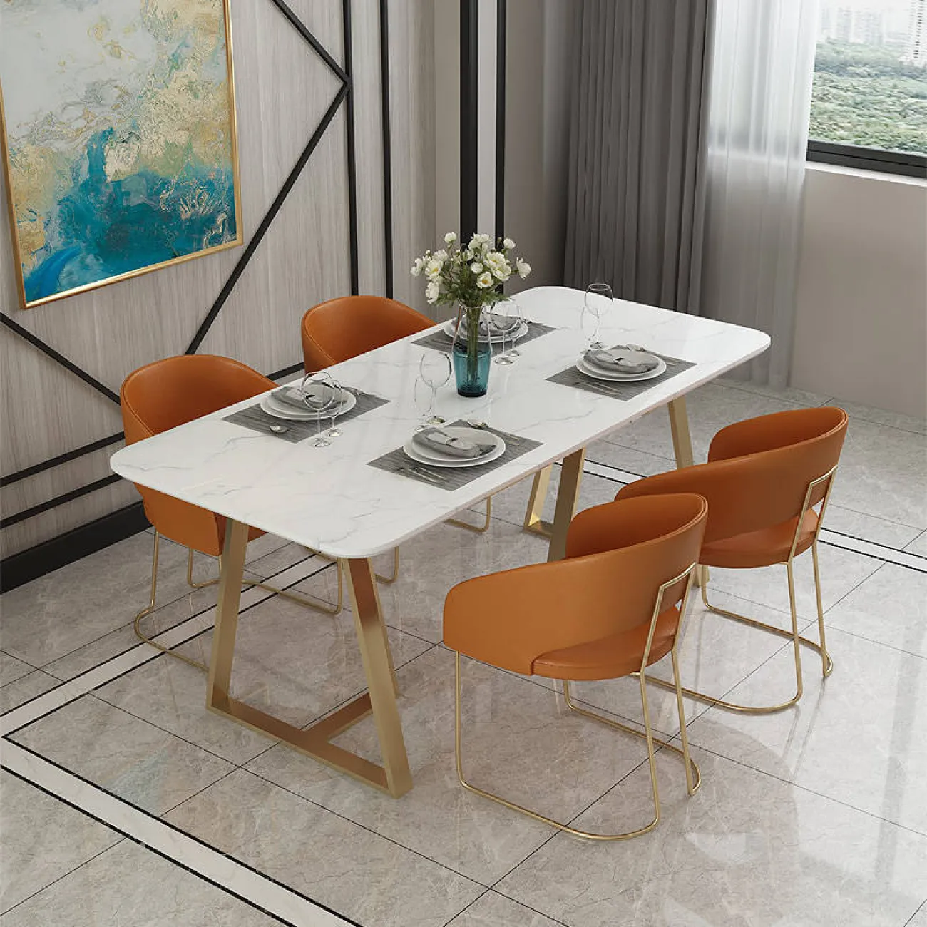 Дизайнерский обеденный стул LaLume-ST00169