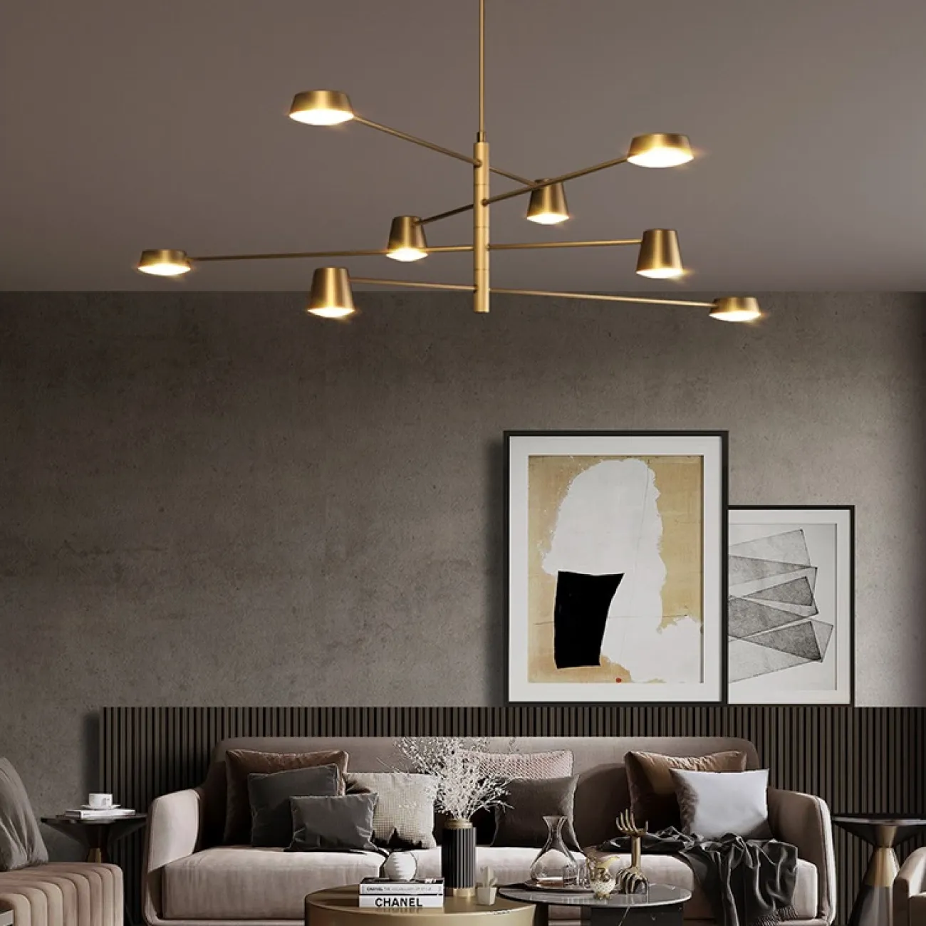 Люстра на штанге TOIVOLA B от ImperiumLoft