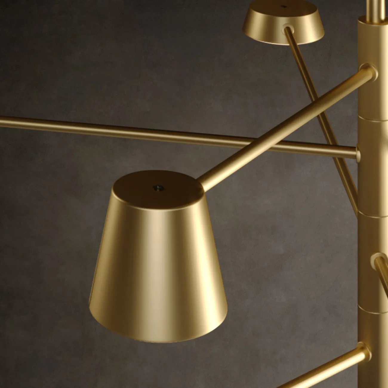 Люстра на штанге TOIVOLA B от ImperiumLoft