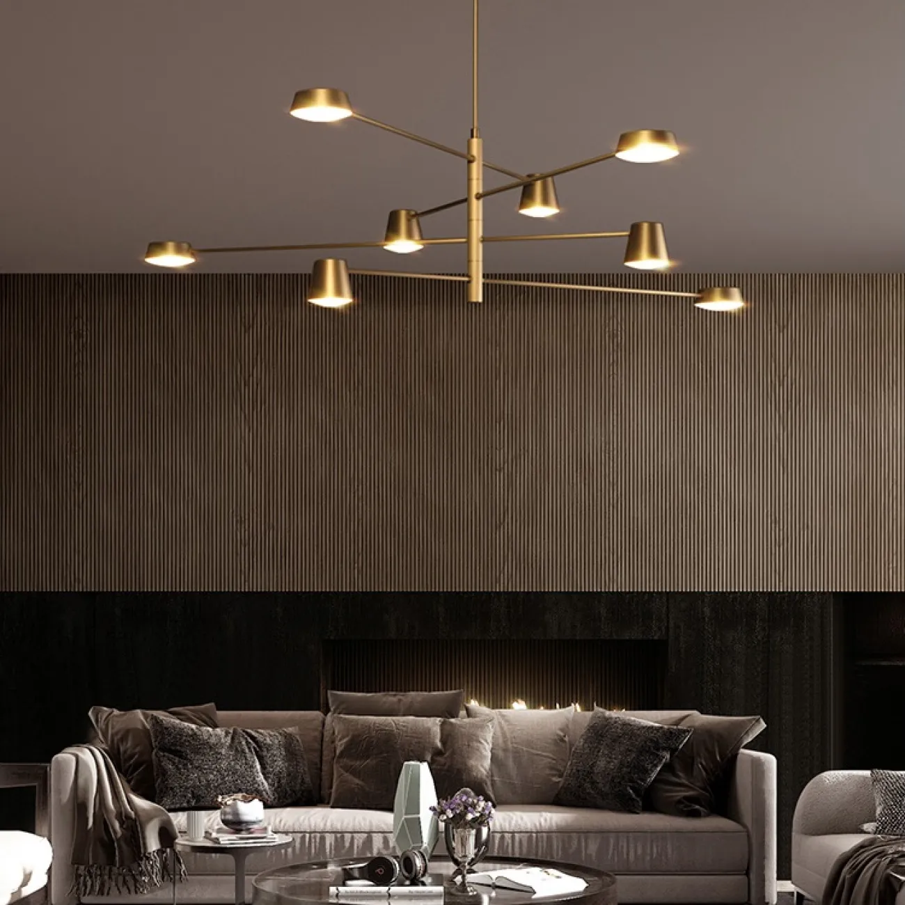 Люстра на штанге TOIVOLA B от ImperiumLoft