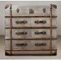 RH Richards Polished Aluminum Trunks Chest от LaLume