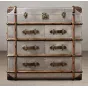 RH Richards Polished Aluminum Trunks Chest от LaLume