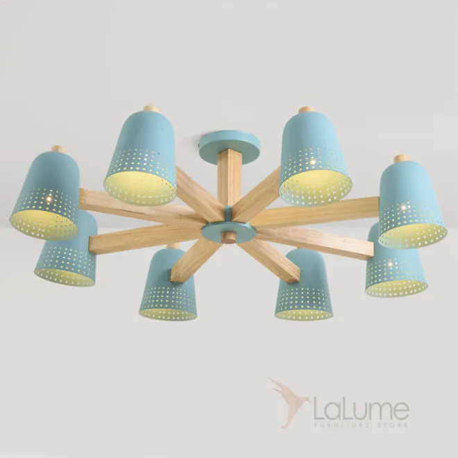 Люстра на штанге TRACERY 8 lamps от ImperiumLoft