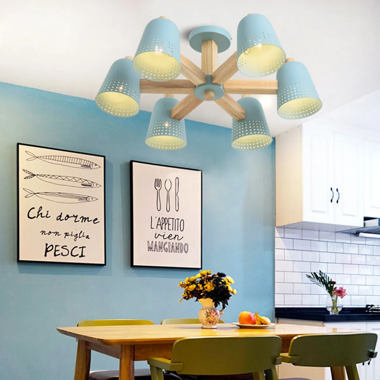 Люстра на штанге TRACERY 3 lamps от ImperiumLoft
