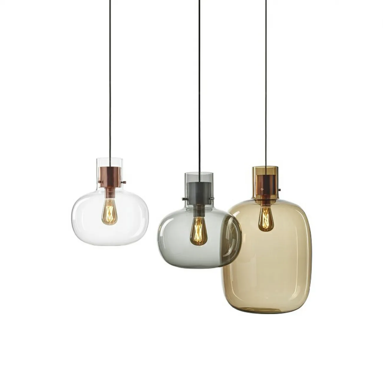 Подвесной светильник SAVANNA A D25 Amber от ImperiumLoft
