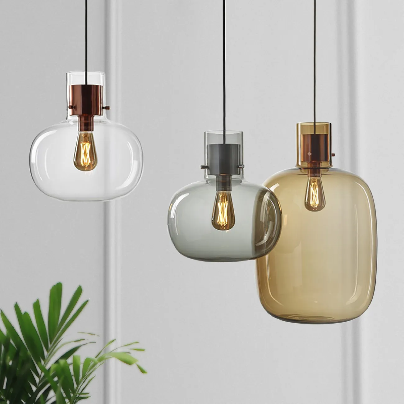 Подвесной светильник SAVANNA A D25 Amber от ImperiumLoft