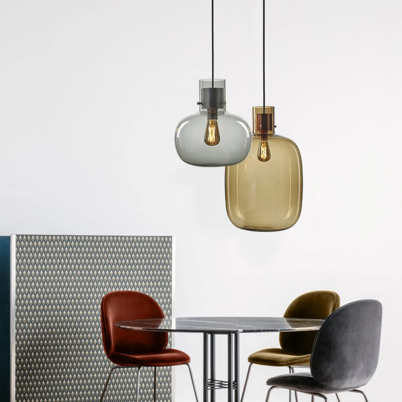 Подвесной светильник SAVANNA A D25 Amber от ImperiumLoft