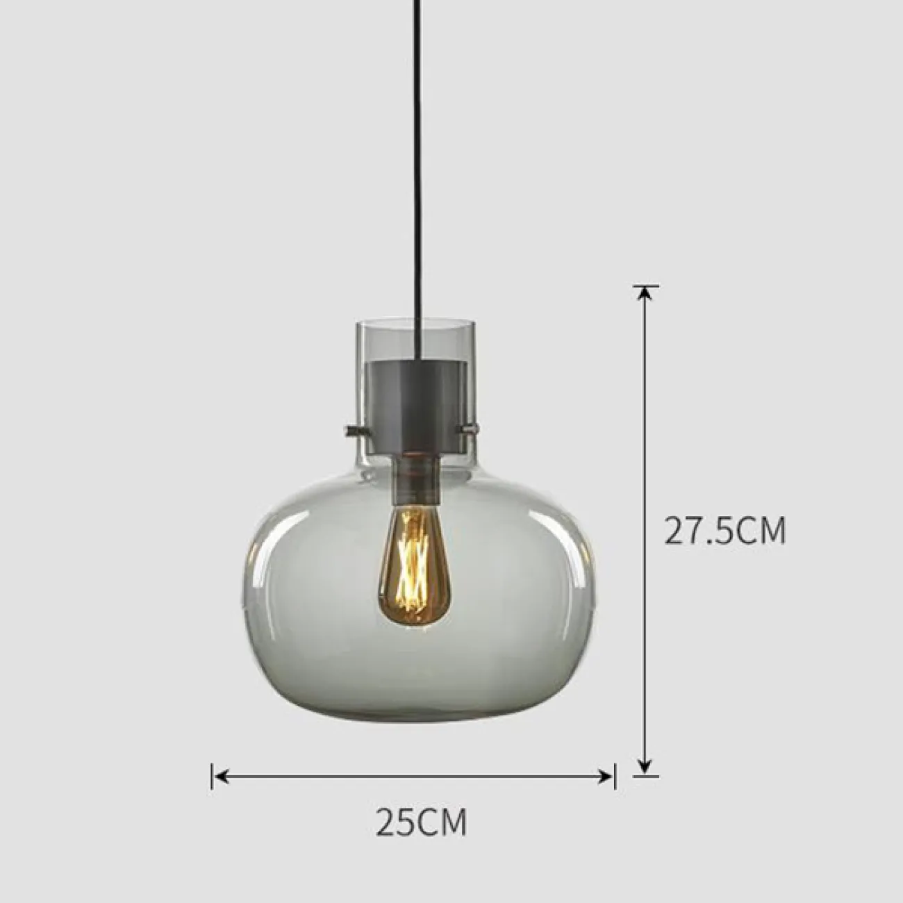 Подвесной светильник SAVANNA A D25 Grey от ImperiumLoft