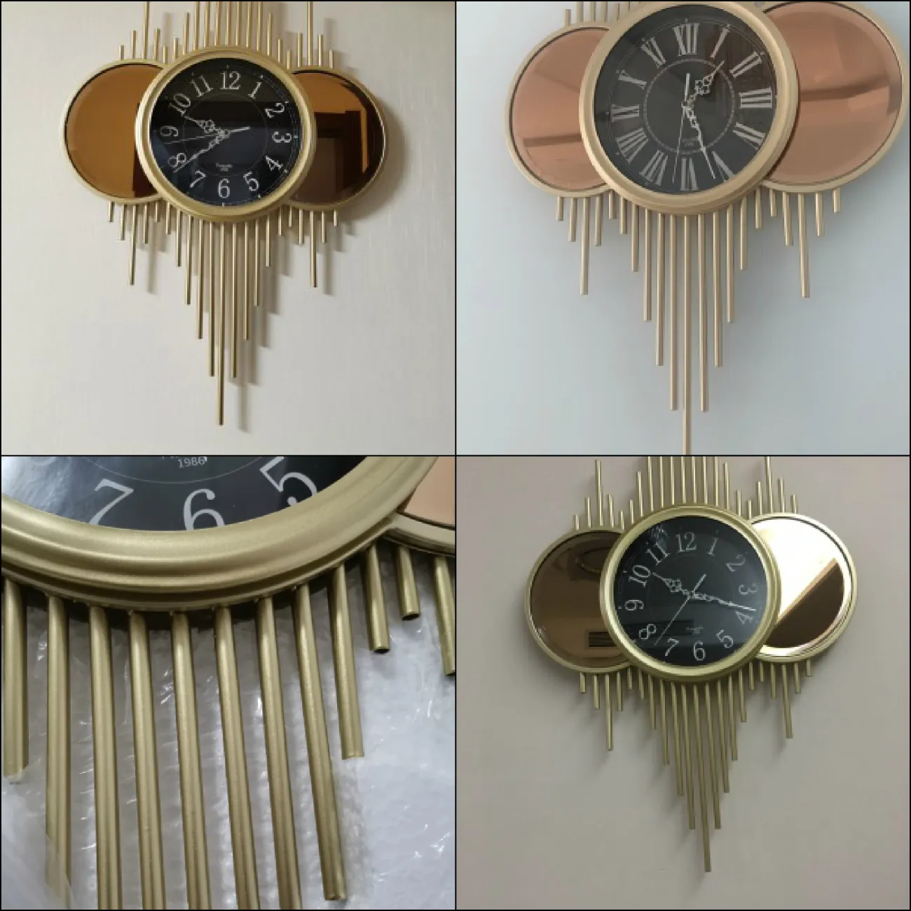 Дизайнерский настенный декор часы LaLume-KKK00303