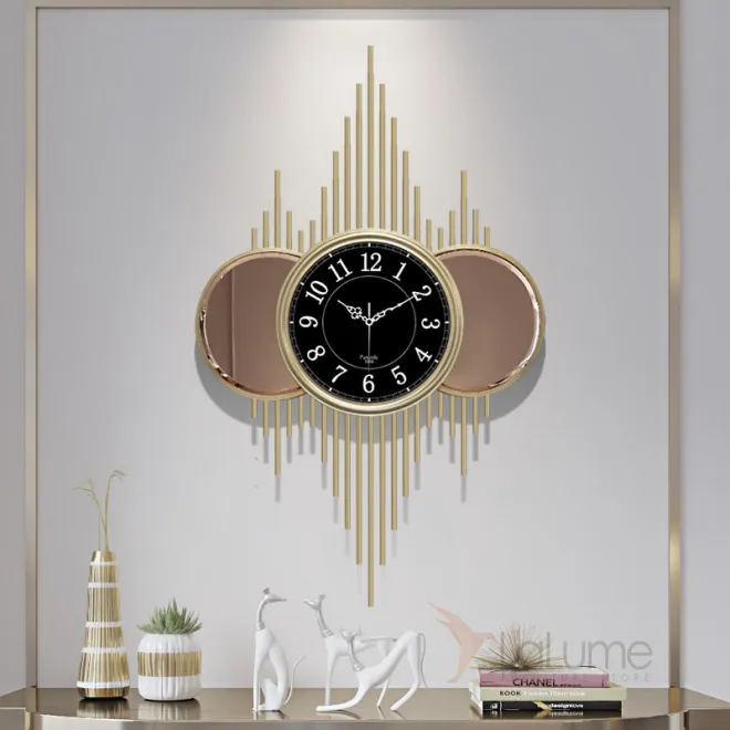 Дизайнерский настенный декор часы LaLume-KKK00303