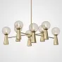 Потолочная люстра ABELINA L16 Gold Amber от ImperiumLoft